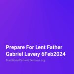 Traditional Catholic Sermons